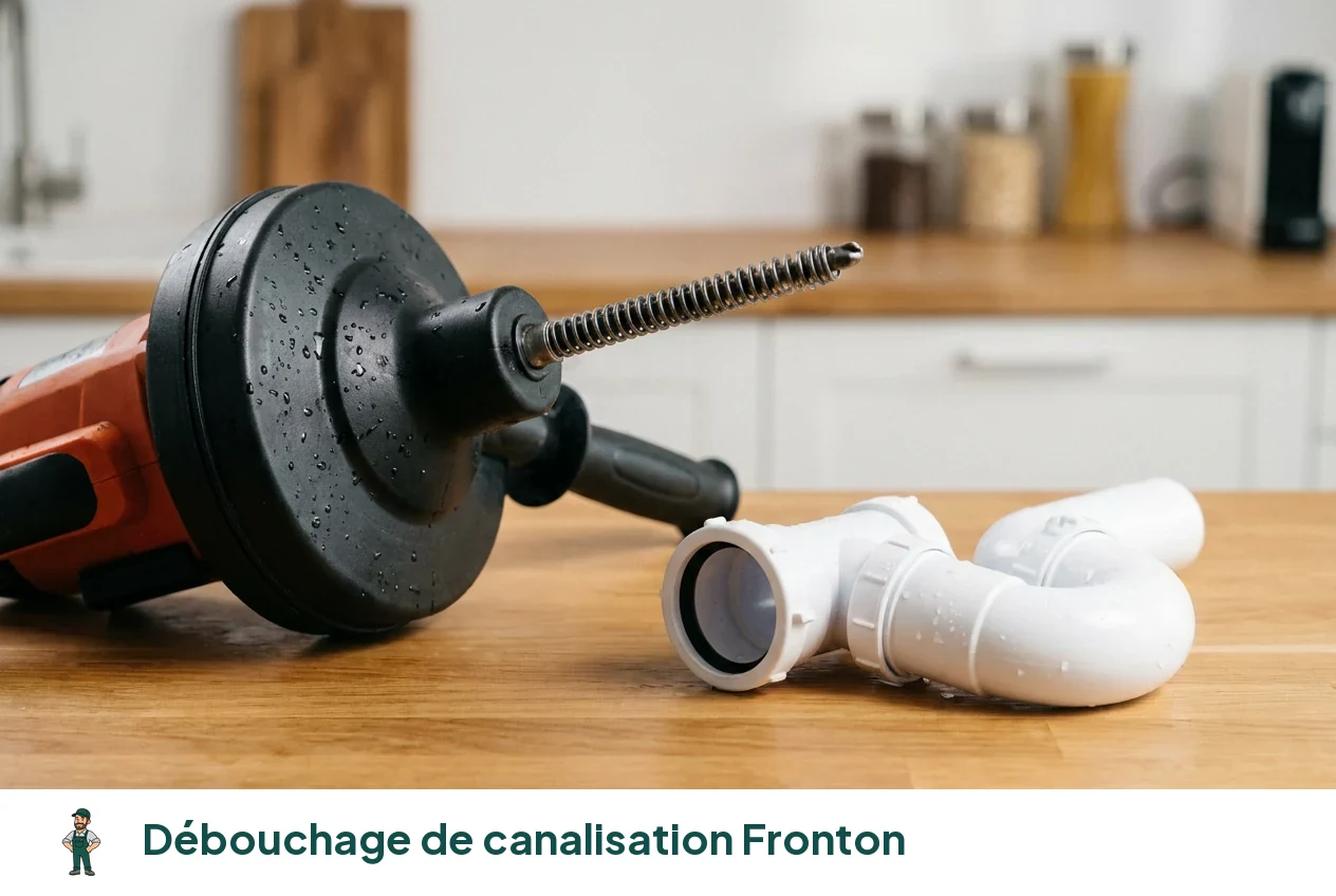 Débouchage de canalisation à Fronton