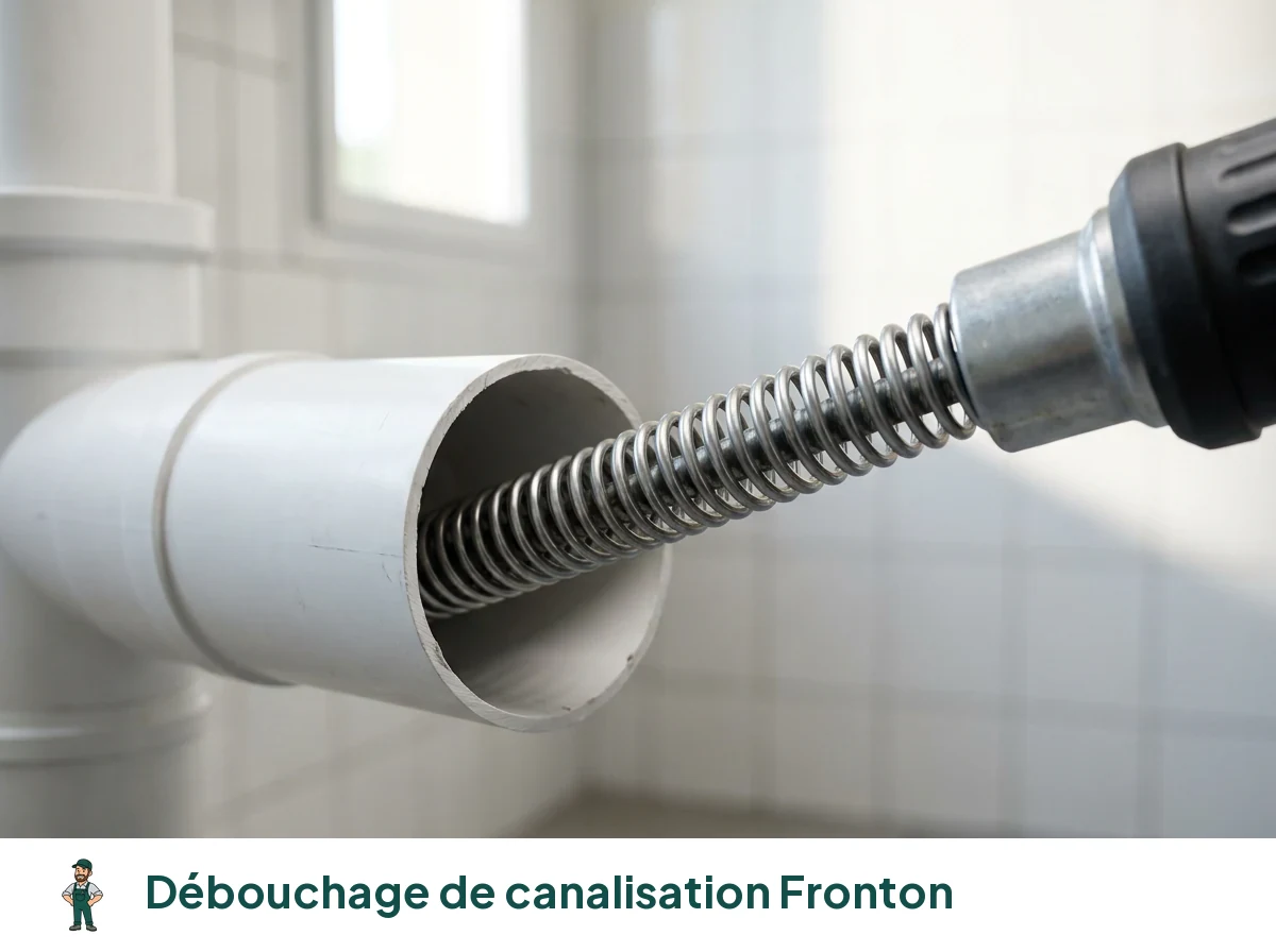 Débouchage de canalisation à Fronton