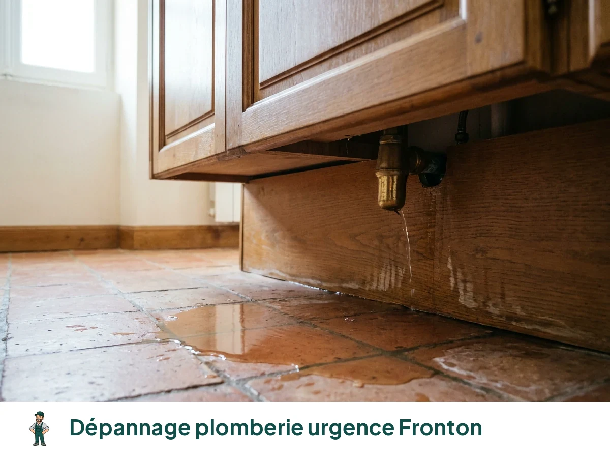 Dépannage plomberie urgence à Fronton
