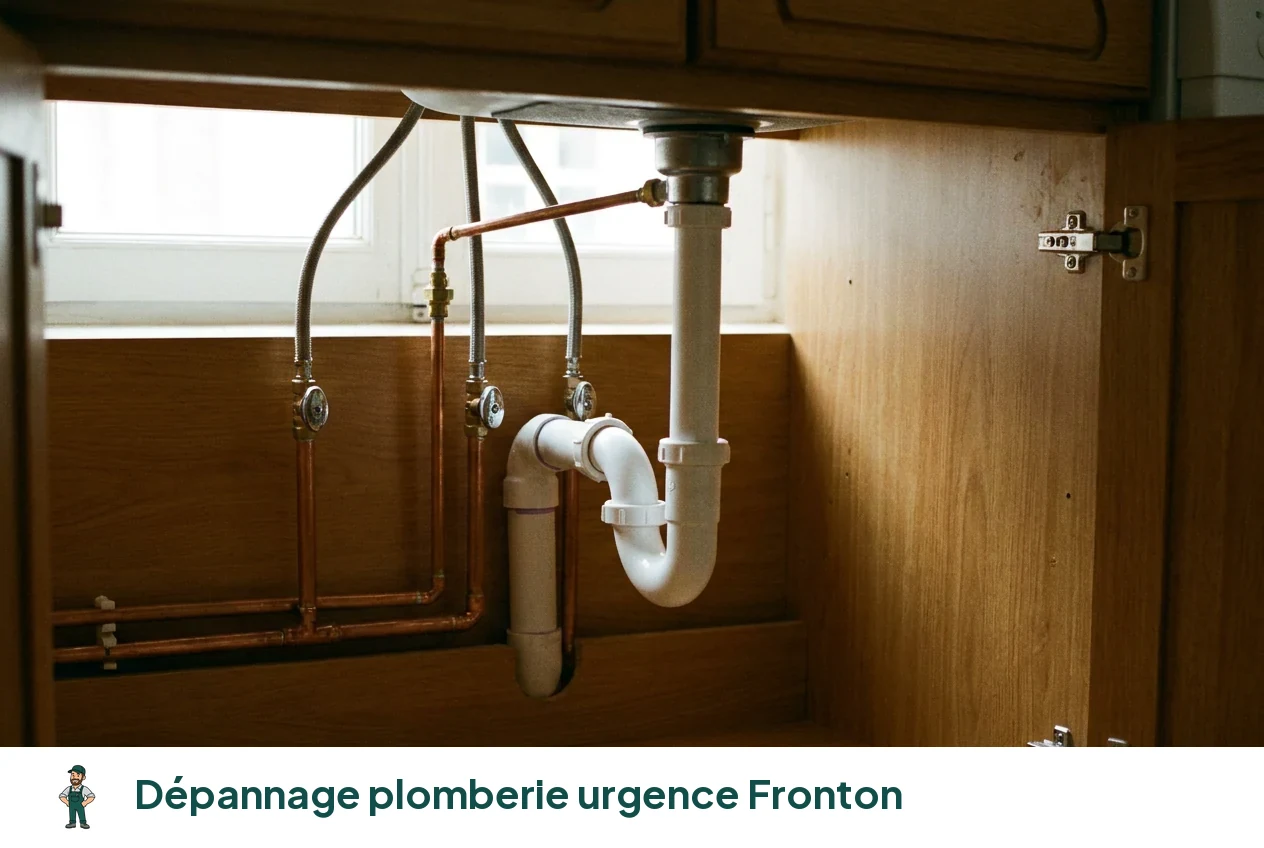 Dépannage plomberie urgence à Fronton
