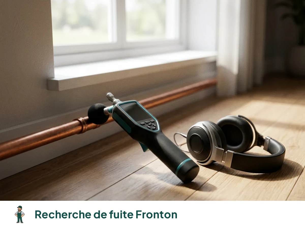 Recherche de fuite à Fronton