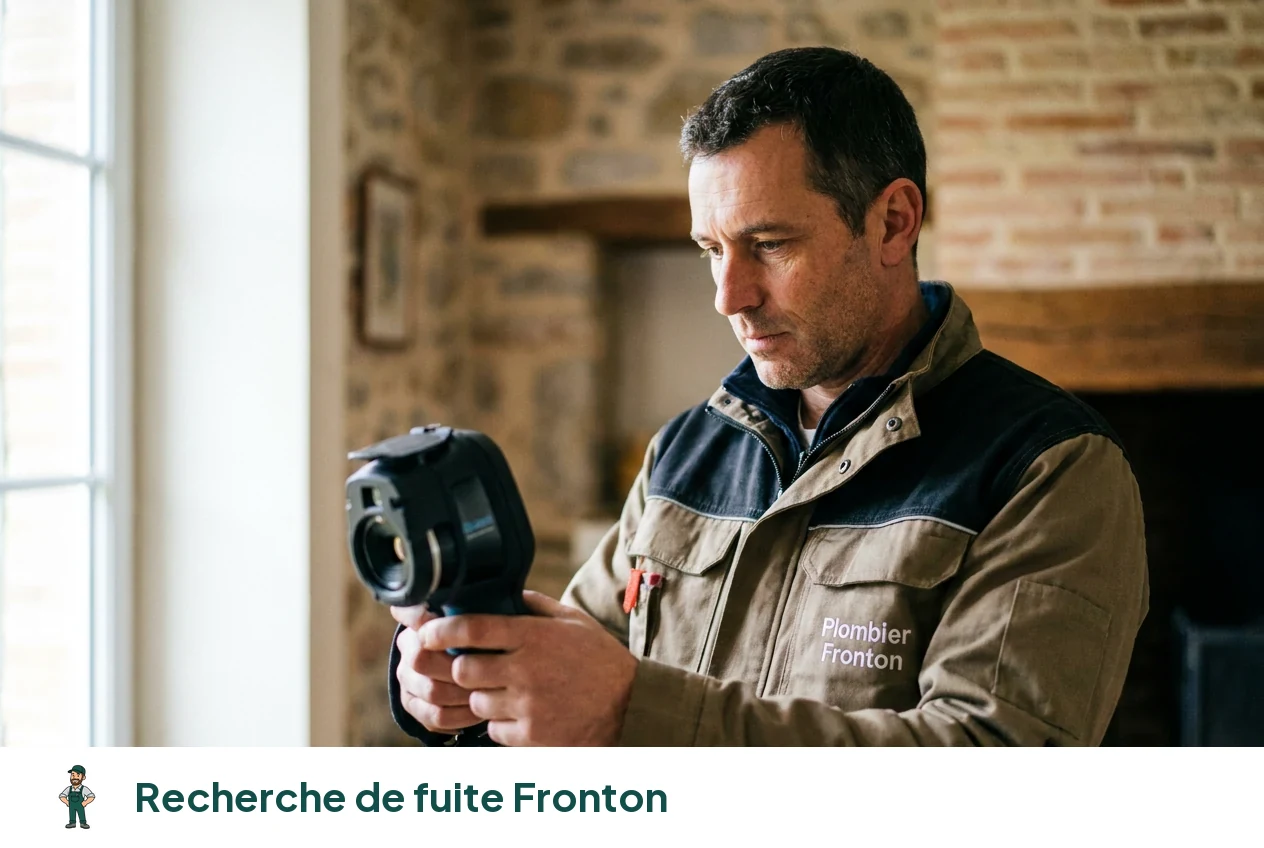 Recherche de fuite à Fronton