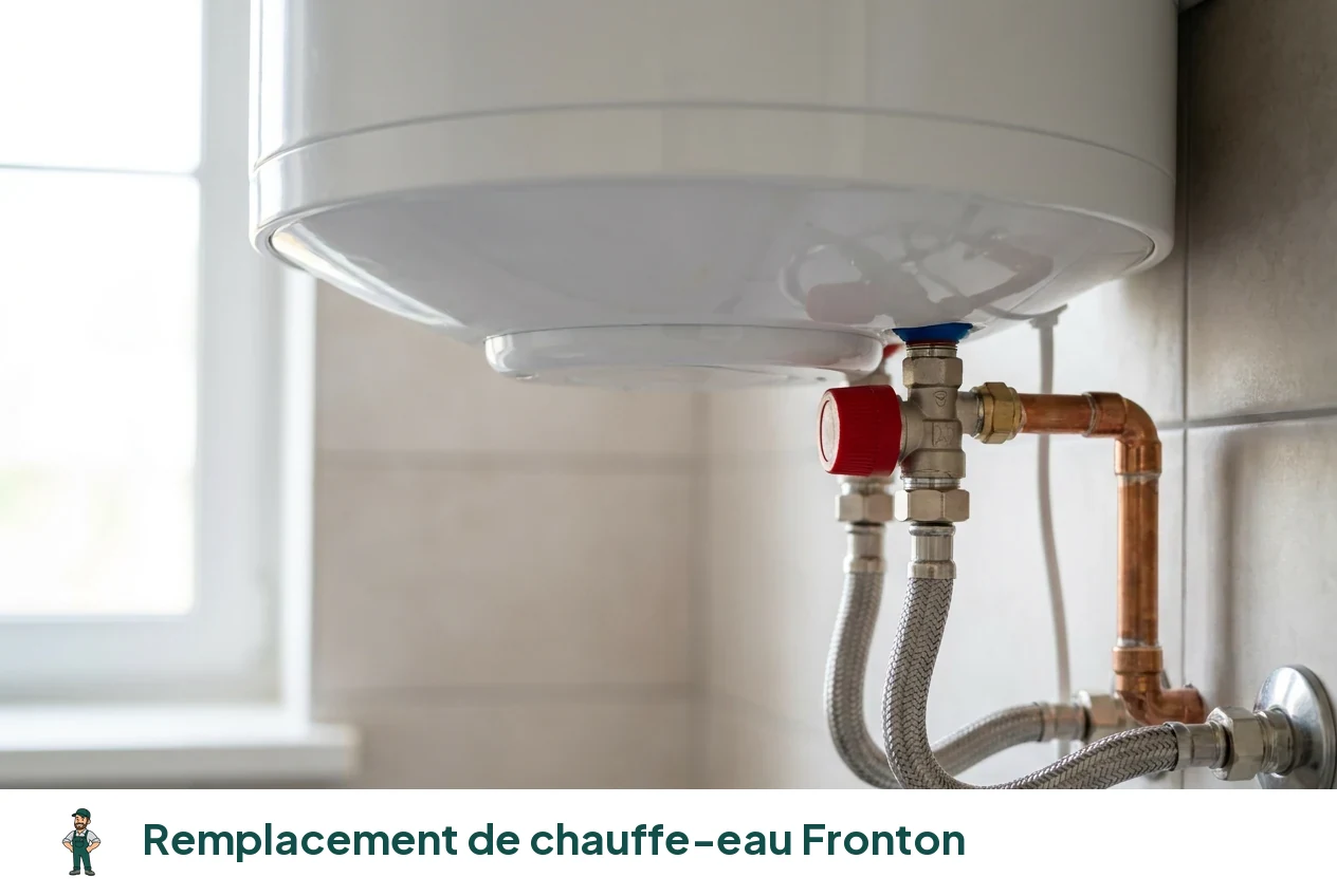 Remplacement de chauffe-eau à Fronton