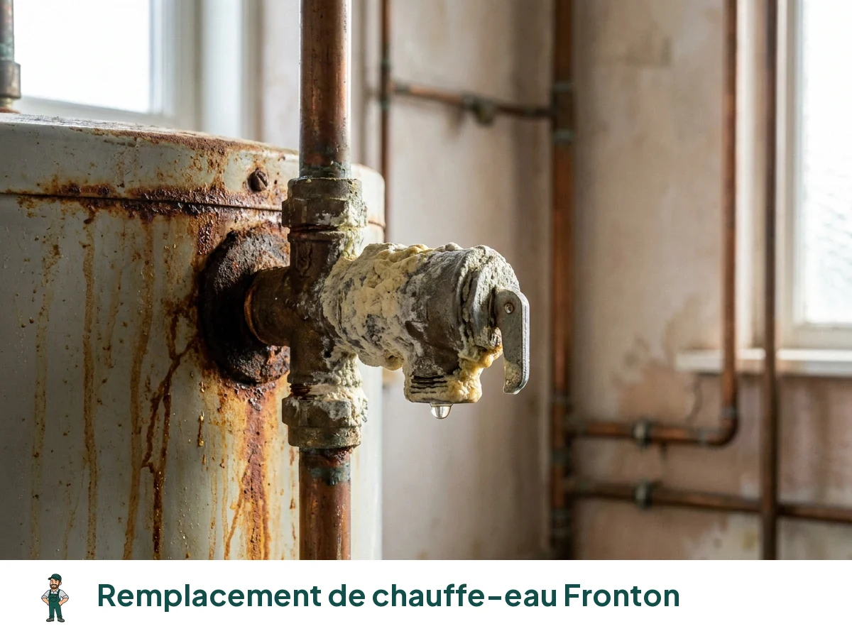 Remplacement de chauffe-eau à Fronton