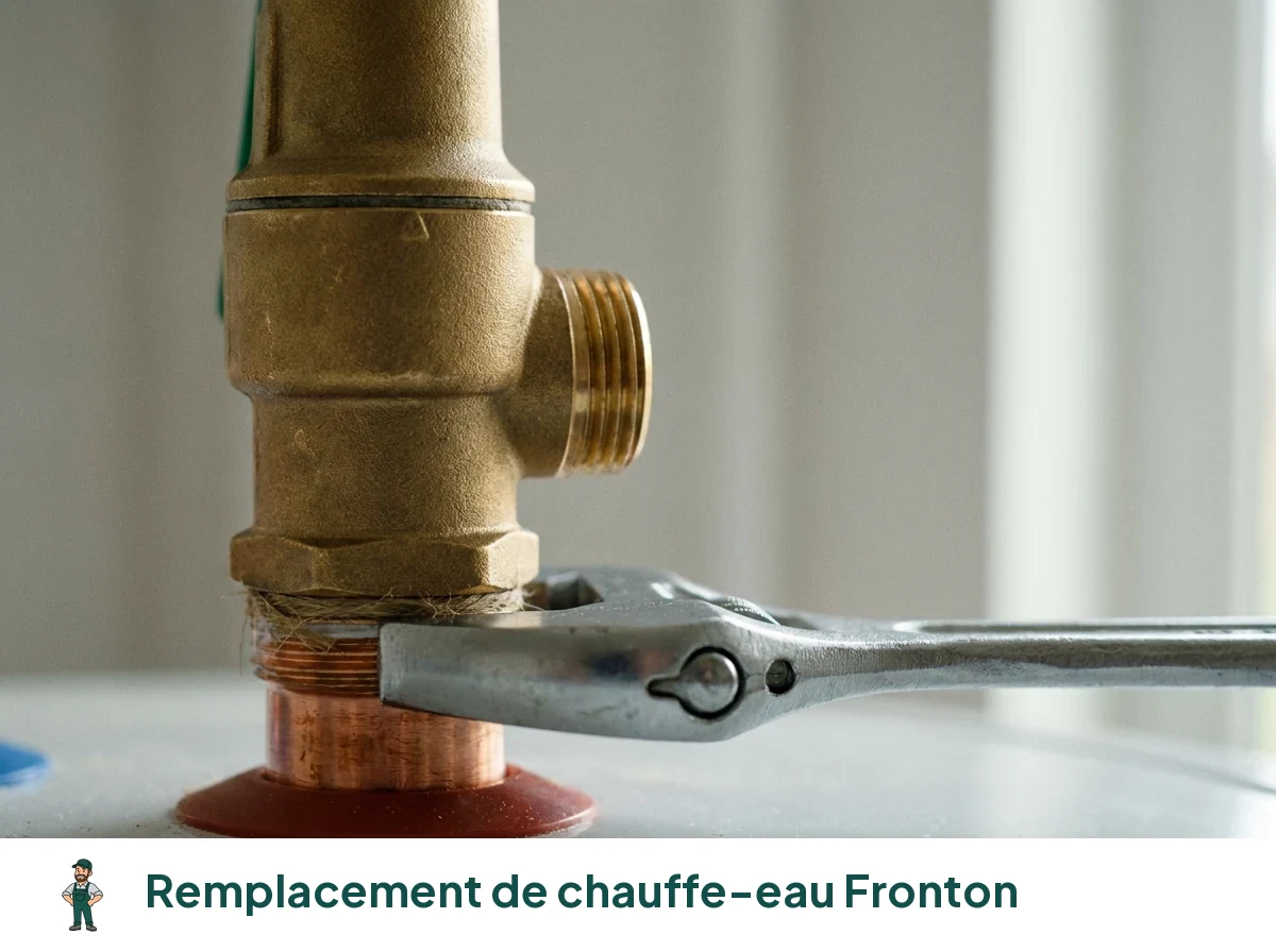Remplacement de chauffe-eau à Fronton