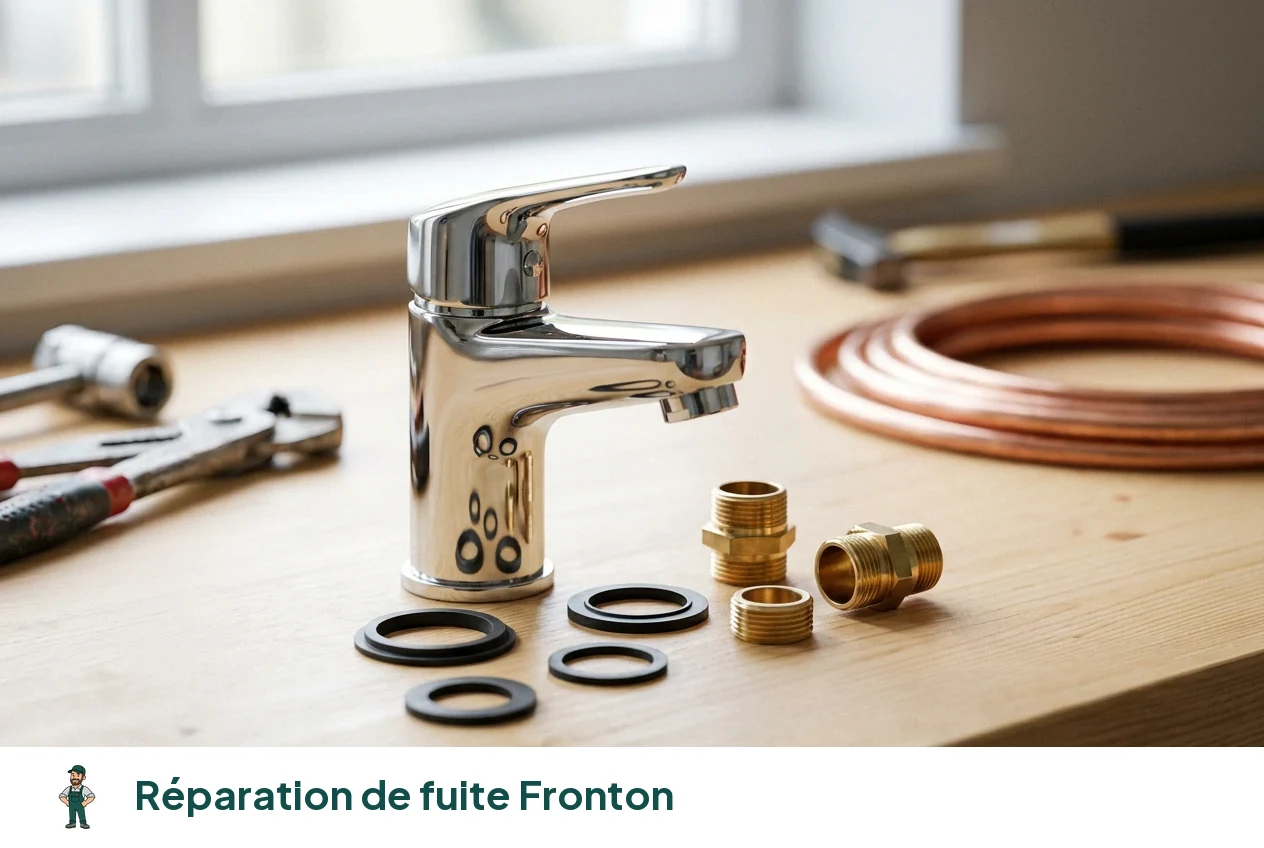 Réparation de fuite à Fronton