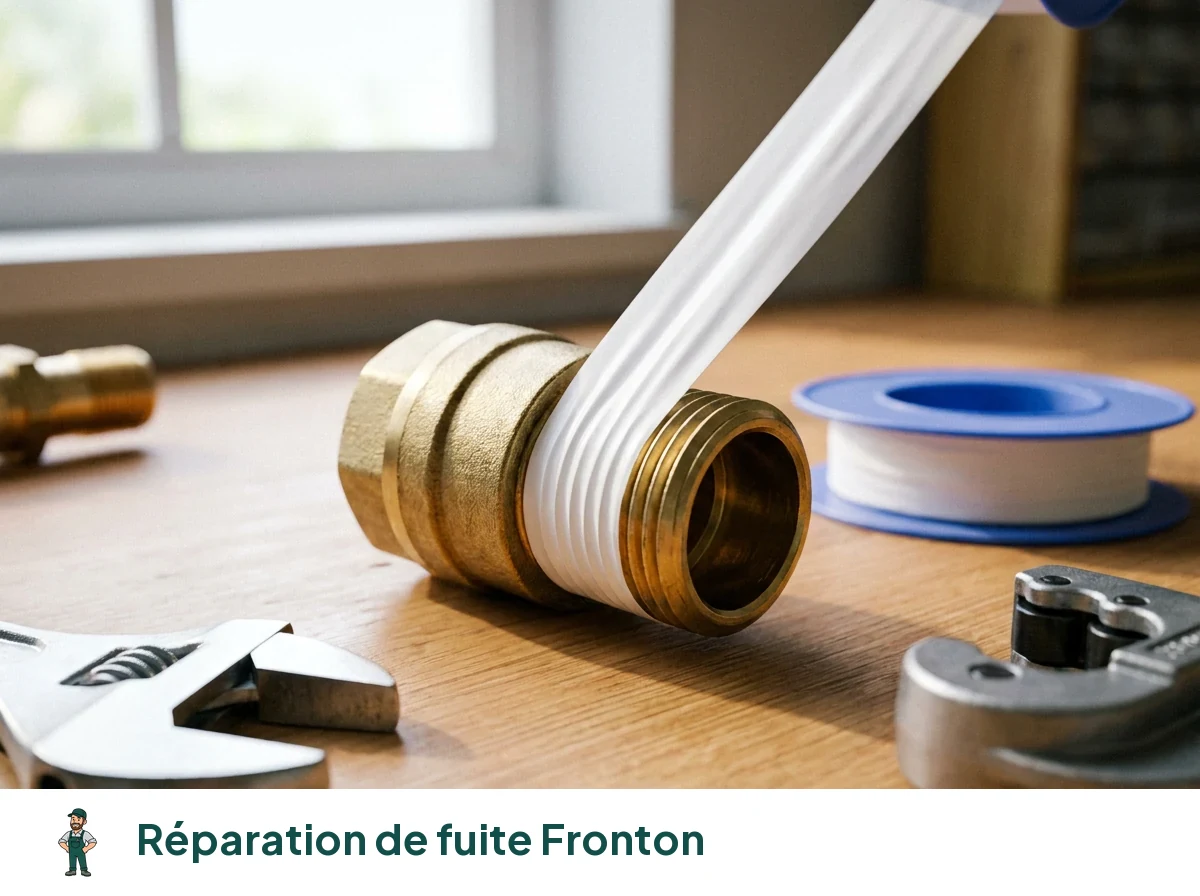 Réparation de fuite à Fronton